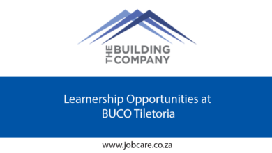 Learnership Opportunities at BUCO Tiletoria