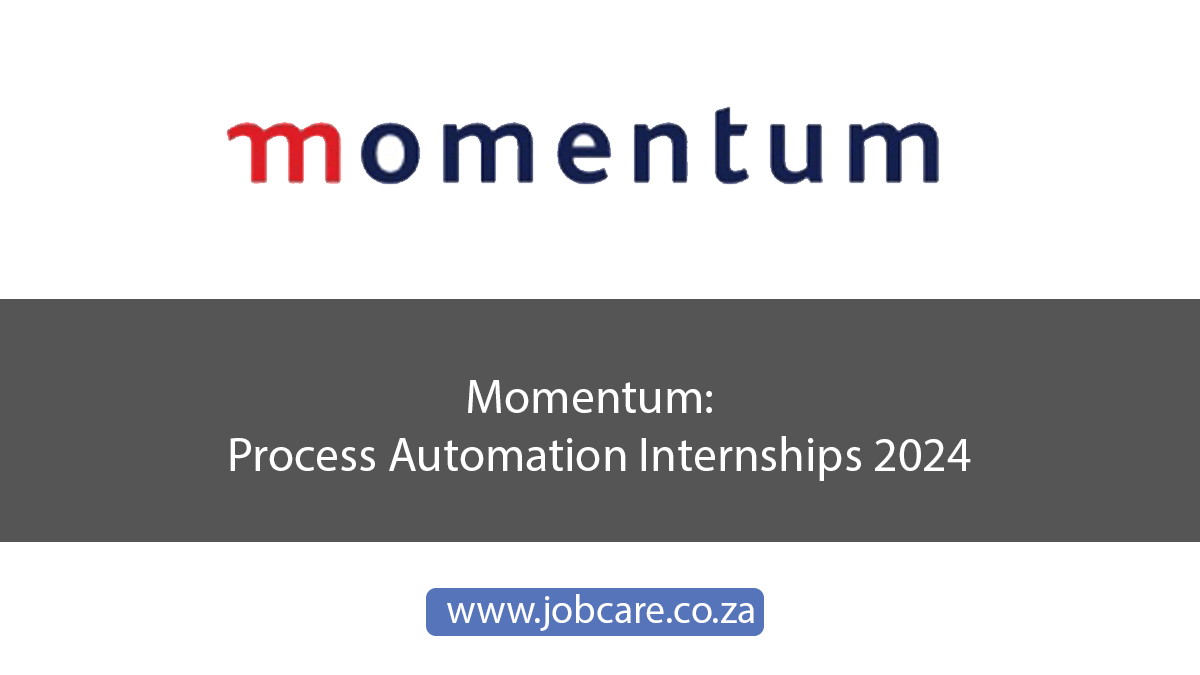 Momentum: Process Automation Internships 2024