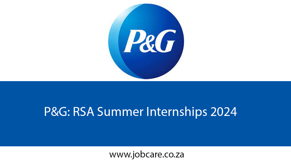 P&G: RSA Summer Internships 2024