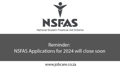 Reminder: NSFAS Applications for 2024 will close soon