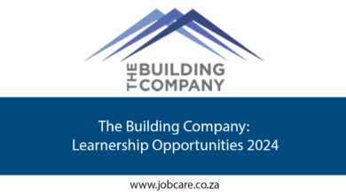 The Building Company: Learnership Opportunities 2024
