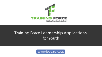 Training Force Learnership Applications for Youth
