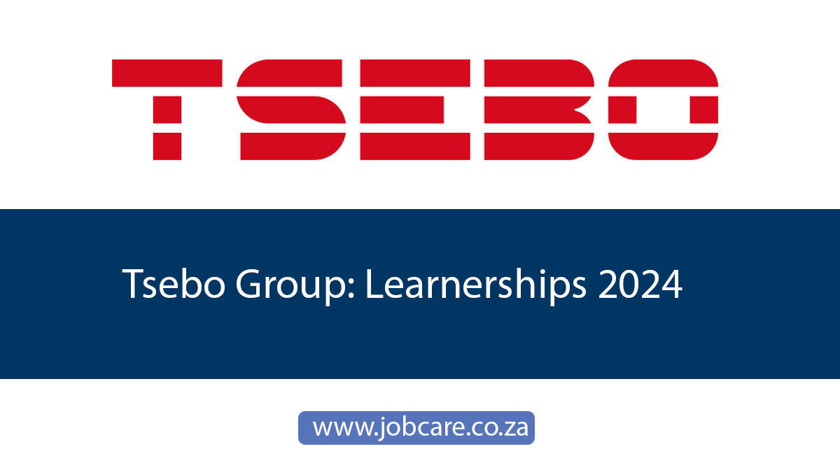 Tsebo Group: Learnerships 2024