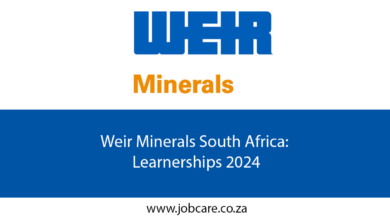 Weir Minerals South Africa: Learnerships 2024