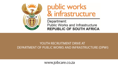 YOUTH RECRUITMENT DRIVE AT DEPARTMENT OF PUBLIC WORKS AND INFRASTRUCTURE (DPWI)