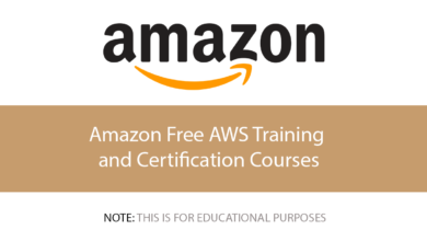 Amazon Free AWS Training and Certification Courses