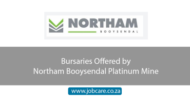 Bursaries Offered by Northam Booysendal Platinum Mine