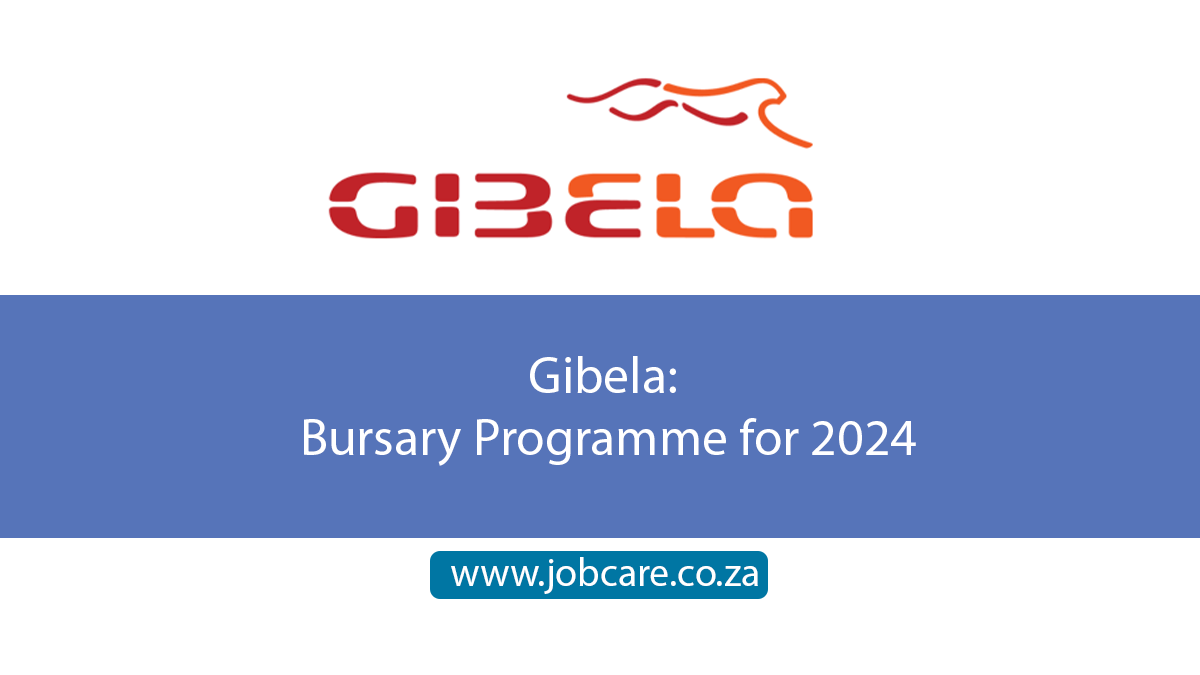 Gibela: Bursary Programme for 2024