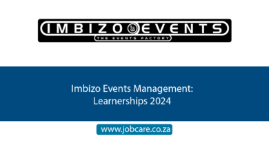 Imbizo Events Management: Learnerships 2024