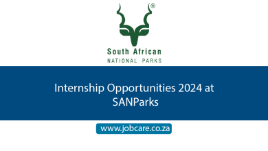 Internship Opportunities 2024 at SANParks