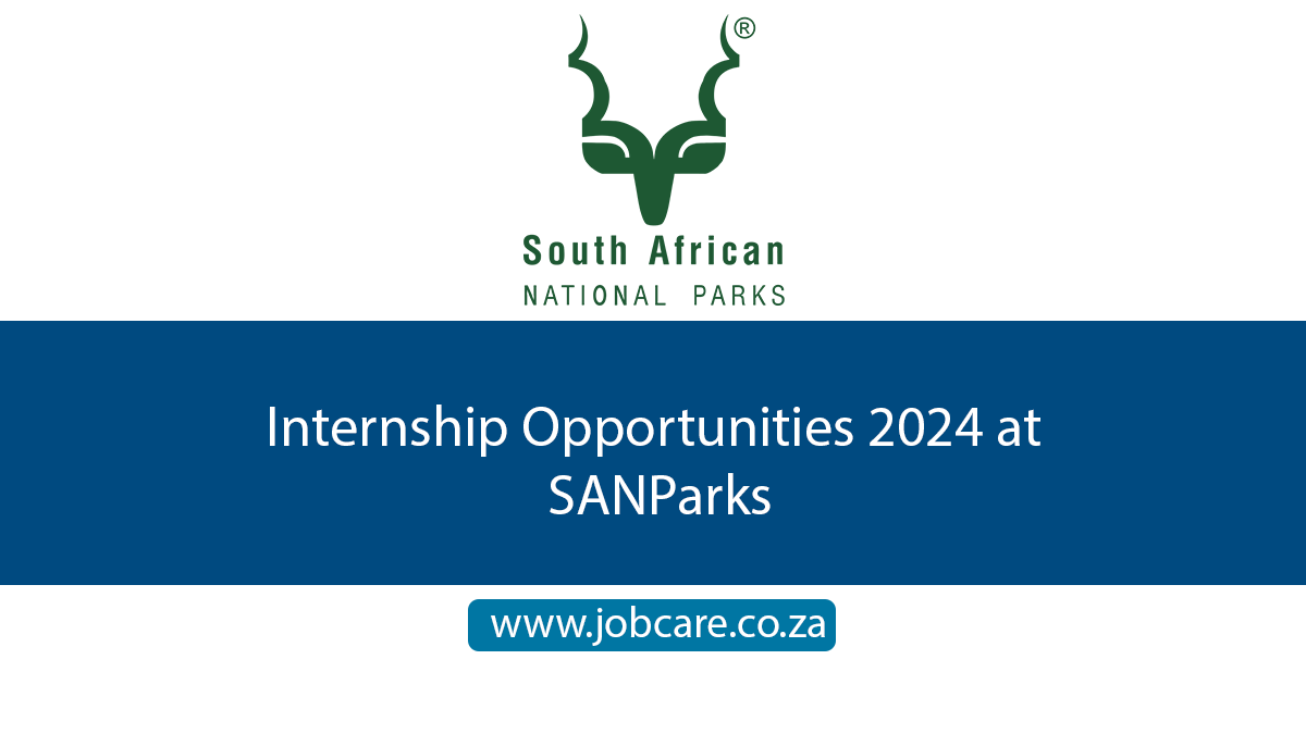 Internship Opportunities 2024 at SANParks