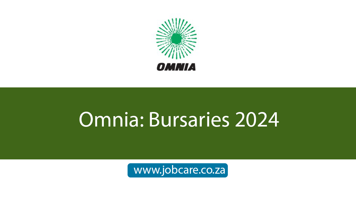 Omnia: Bursaries 2024