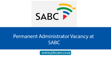 Permanent Administrator Vacancy at SABC