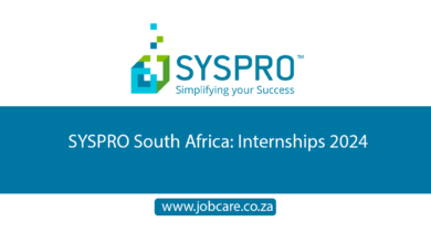SYSPRO South Africa: Internships 2024