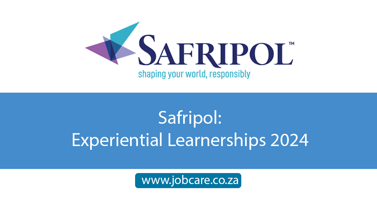 Safripol: Experiential Learnerships 2024