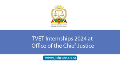 TVET Internships 2024 at Office of the Chief Justice