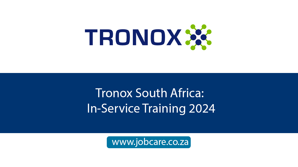 Tronox South Africa: In-Service Training 2024