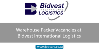 Warehouse Packer Vacancies at Bidvest International Logistics
