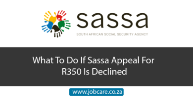 What To Do If Sassa Appeal For R350 Is Declined
