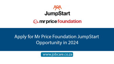 Apply for Mr Price Foundation JumpStart Opportunity in 2024
