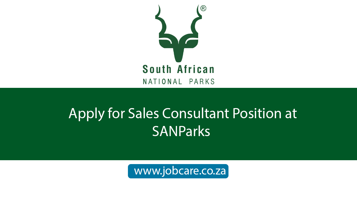 Apply for Sales Consultant Position at SANParks