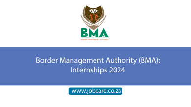Border Management Authority (BMA): Internships 2024