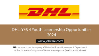 DHL: YES 4 Youth Learnership Opportunities 2024