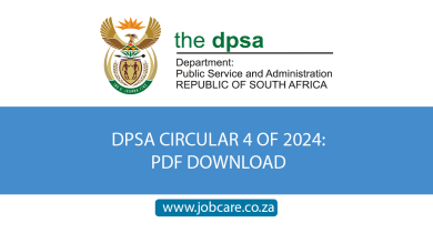 DPSA CIRCULAR 4 OF 2024: PDF DOWNLOAD