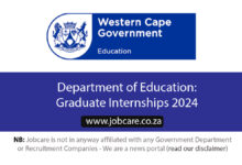 Department of Education: Graduate Internships 2024