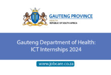 Gauteng Department of Health: ICT Internships 2024