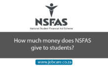 How much money does NSFAS give to students?