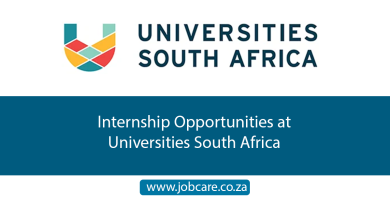Internship Opportunities at Universities South Africa