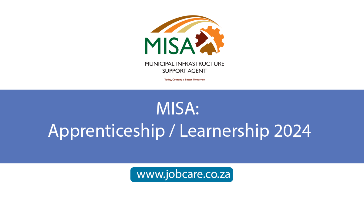 MISA: Apprenticeship / Learnership 2024