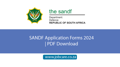 SANDF Application Forms 2024 | PDF Download