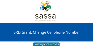 SRD Grant: Change Cellphone Number