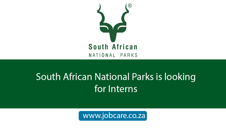 South African National Parks is looking for Interns