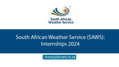 South African Weather Service (SAWS): Internships 2024