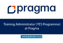Training Administrator (YES Programme) at Pragma
