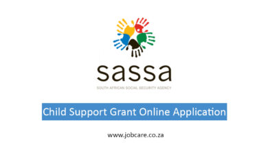 Child Support Grant Online Application, SASSA Guide - Jobcare