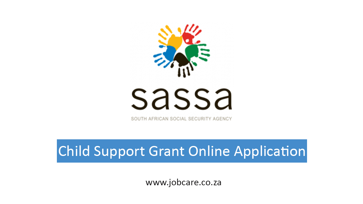 Child Support Grant Online Application, SASSA Guide