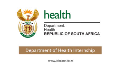Department of Health Internship Programme (X5 Posts)