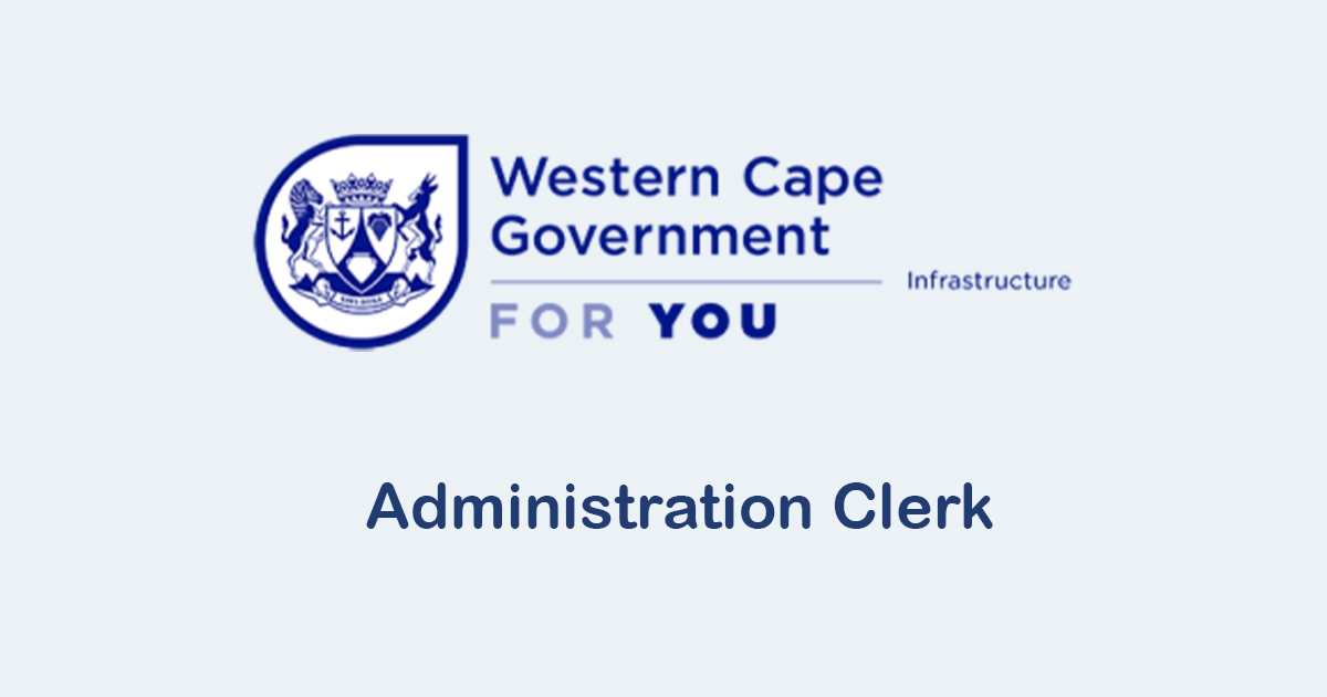 Department of Infrastructure is appointing Administration Clerk