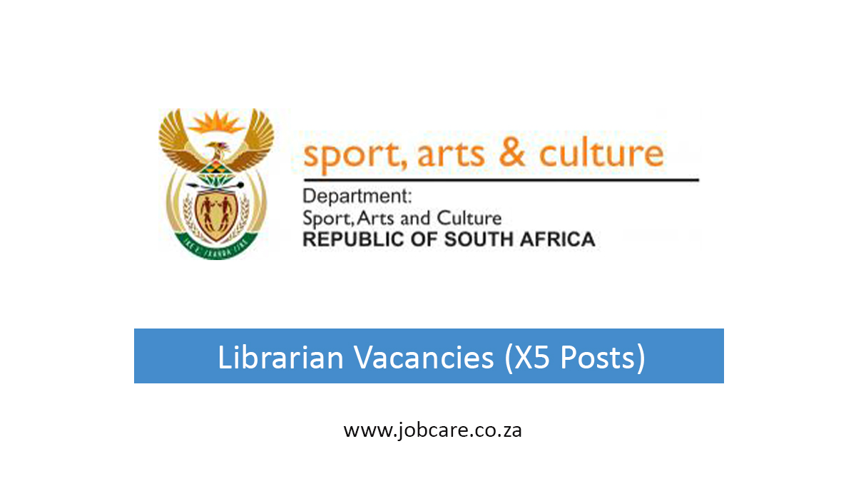 Department of Sport: Librarian Vacancies