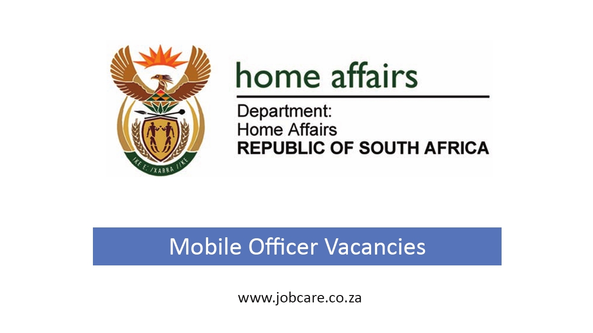 Mobile Officer Vacancies at Department of Home Affairs