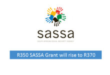 R350 SASSA Grant will rise to R370 in April