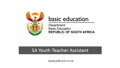 SA Youth Teacher Assistant Application Form 2024