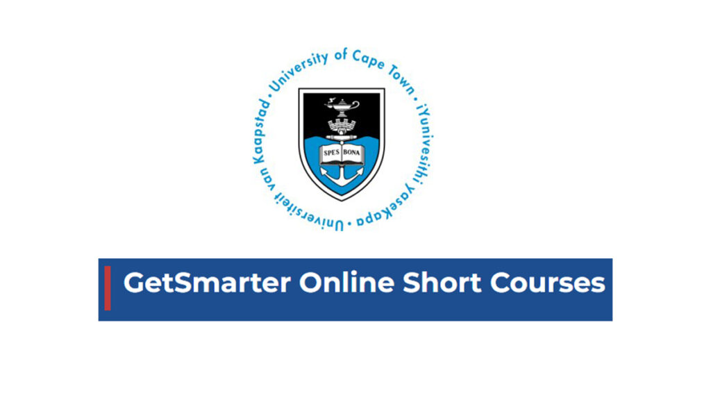 University of Cape Town (UCT) Short Courses, GetSmarter Online Jobcare