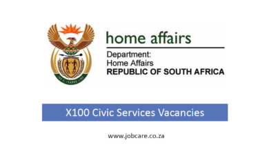 X100 Civic Services Vacancies at Department of Home Affairs