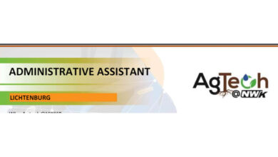 Administrative Assistant vacancy at Agtech NWK