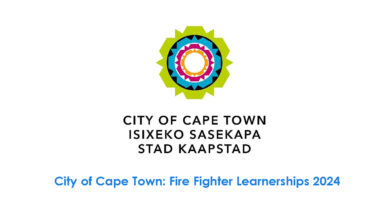 City of Cape Town: Fire Fighter Learnerships 2024